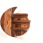 Indian Mango Wood Natural Finish (Bookshelf) - Image 3