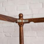 Handcrafted Antique Poster Bed - Image 2