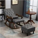 Wooden Rocking Chair - Image 5