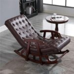 Mango Wood Rocking Chair - Image 2