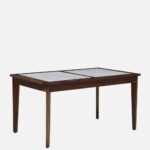 Handcrafted Sheesham Wood 6 Seater Dining Set - Image 4