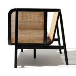 Handcrafted Wooden Cane Sofa for Living Room - Image 4