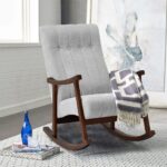 Wooden Rocking Aaram Chair - Image 2