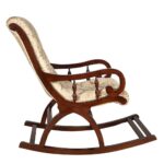 Wooden Hand Crafted Rocking Chair - Image 2