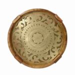 Wooden Round Chakki Coffee - Image 3