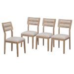 Jodhpuri Nature 6 Seater Dining Table Set – Solid Wood Dining Furniture for Modern Homes - Image 4