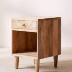 Wooden Home Decor Solid Wood Bed Side Table - Image 3