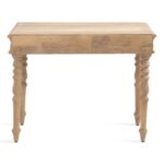 Hand Carved Wooden Console Table - Image 6