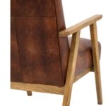Antique Arm chair Leather - Image 2