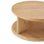 Handcrafted Wooden hape Solid Coffee Table - Image 4