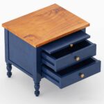 Wooden Home Decor Rattan Florentina  Bedside Table - Image 4