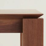 Indian Dining Table Walnut Wood, Solid Wood Walnut Table - Image 4