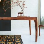 Solid Wood Dining Table - Image 3