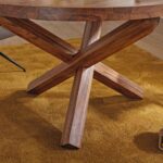 Solid Wood Dining Table-Round - Image 2
