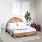 Damian Solid Mango Wood Bed