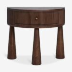 Wooden Handcrafted Lawi Bedside Table - Image 2