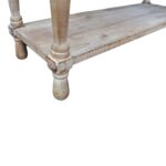 Handcarved Console table With Storage Table - Image 4