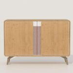 Hand Carved Sideboard in Mango Wood Furniture - Image 5