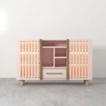 Hand Carved Sideboard in Mango Wood Furniture - Image 5
