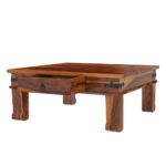 Alan solid wood coffee table - Image 3