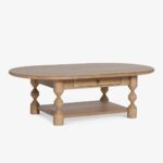 Handcrafted Wooden Drawer Coffee Table - Image 4