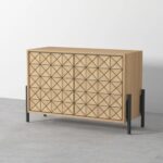Wooden Artistic Modern Mango Wood In Sideboard - Image 5