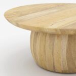 Villa Adrian Solid Wood Round Top Coffee Table - Image 4