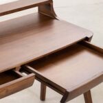 Handcrafted Mango Solid Wooden Study Table - Image 4