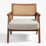 Handmade Cane Chair With Comfort Sofa Chair - Image 3