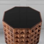 Wooden Modern Side Table - Image 3