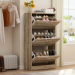 Handcrafted Manufactured Wood Shoe Rack - Image 3