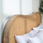 Béryl Rattan Mango Wood Bed - Image 4