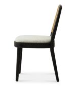 Wooden Artisitic Solid Wood 6 Seater Cane Dining Set - Image 7