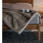 Wooden Artistic Daiki Walnut Wood Bed - Image 3
