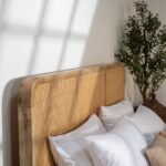 Honorine Rattan Mango Wood Bed - Image 4