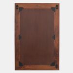 Cane Wooden Mango Wood Wall Mirror - Image 5