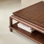 Coffee Table in Acacia Wood for Living Room - Image 5