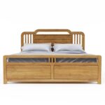 Solid Wood Bed - Image 2