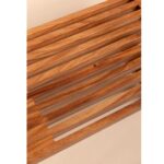 Wooden Solid Teak Wood Bench - Image 3