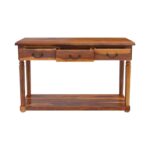 Solid wood console table - Image 4