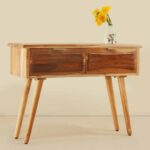 Solid wood console table - Image 4