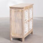 Handcarved Mango Wood Chest Of Drawer - Image 2
