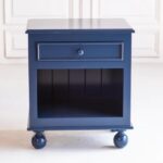 Wooden Bedside Table-Open Shelf - Image 4