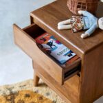 Wooden Mango Breeze Bedside Table - Image 3