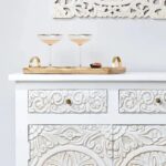 Hand Carved Storage Cabinet - Image 3