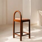 Handcrafted Wooden Bar Chair Sheesham - Image 2