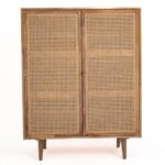 Rattan 2 Door Cabinet/Buffet - Image 5