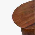 Modern Wooden Sofa Side Table - Image 4