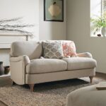 Daphnis Oatmeal Fabric Sofa, 2-Seater - Image 2