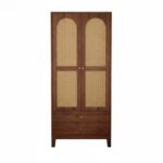 Handmade Wooden Bookshelf with Storage Cabinet, Solid Wood Bookcase Organizer, Modern Storage Shelf for Living Room Bedroom Office - Image 3